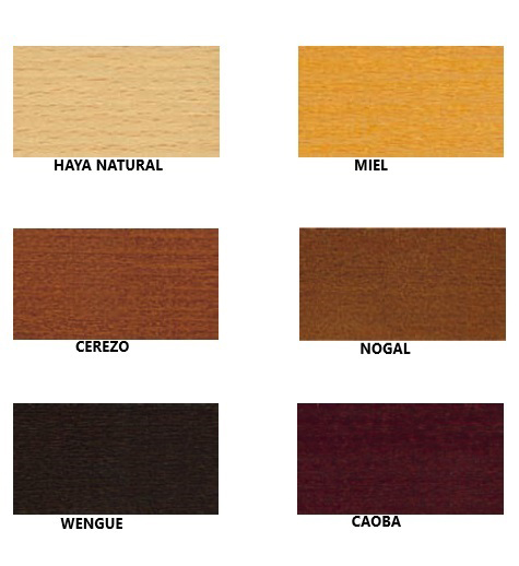 acabados mueble geriátrico madera