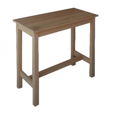 Mesa de hostelería alta  rectangular