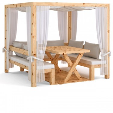 Sillón de exterior Modelo Córcega