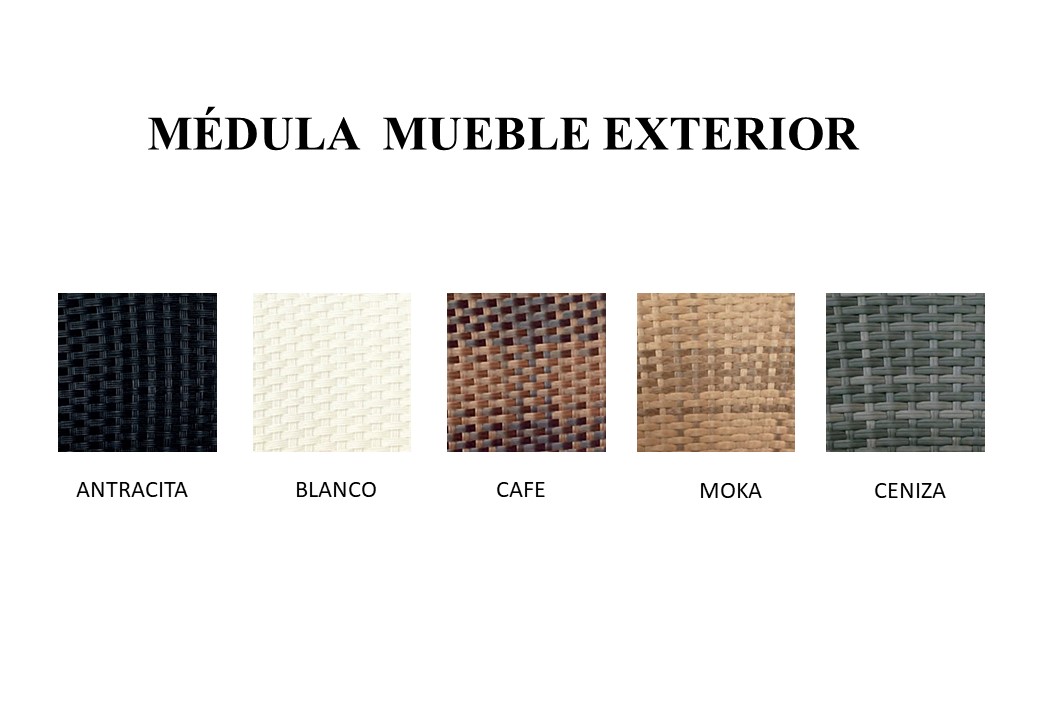 ACABADOS MÉDULA MUEBLE EXTERIOR