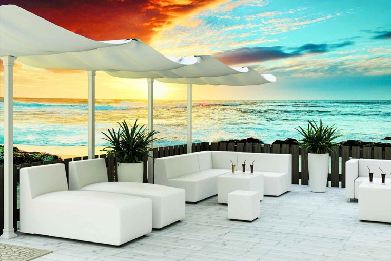 CHAISE LONGUE, BUTACAS Y MESAS MUEBLE DE EXTERIOR HOSTELERIA
